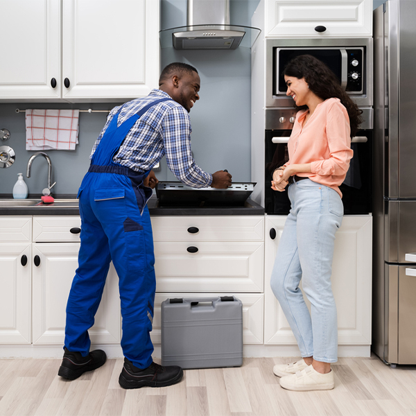 can you provide an estimate for cooktop repair before beginning any work in Hye TX